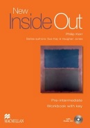 New Inside Out Pre-intermediate Workbook with Key + CD - pracovný zošit s kľúčom a CD (Kay, S. - Jones, V.)
