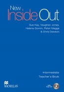 New Inside Out Intermediate Teacher's Book + test CD - metodická príručka (Kay, S. - Jones, V.)