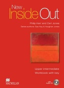 New Inside Out Upper-intermediate Workbook with Key + CD - pracovný zošit s kľúčom a CD (Kay, S. - Jones, V.)