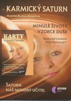 Karmický Saturn (kniha + karty 27 ks) (Martina Blažena Boháčová)