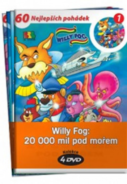 Willy Fog: 20.000 mil pod mořem - kolekce 4 DVD (Jules Verne)