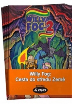 Willy Fog: Cesta do středu Země - kolekce 4 DVD (Jules Verne)