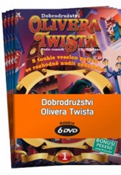 Dobrodružství Olivera Twista 1 - 6 / kolekce 6 DVD (Charles Dickens)