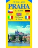 City map - guide PRAHA 1:16 000 (čeština, angličtina, italština, němčina, francozština) (Jiří Beneš)