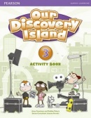 Our Discovery Island 3 Activity Book w/CD-ROM - pracovný zošit (Tessa Lochowski)