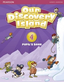 Our Discovery Island 4 Pupil's Book w/pin code - učebnica (F. Beddall, C. Bright)