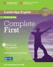 Complete First 2nd Edition Workbook with Answers and AudioCD (Barbara Thomas, Amanda Thomas)