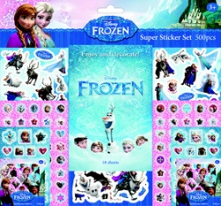 Super sticker set 500 kusů Ledové království (autor neuvedený)