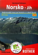 Turistický průvodce Rother - Norsko (Bernhard Pollmann)