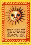 Sada sluníčkových pohlednic (Honza Volf)