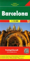 Plán města Barcelona 1:10 000 (freytag & berndt)