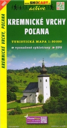 Kremnické vrchy, Poľana 1:50 000 (SHOCart)