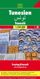 Automapa Tunisko 1:700 000 (freytag & berndt)