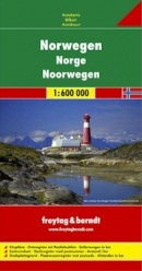 Automapa Norsko 1:600 000 (freytag & berndt)