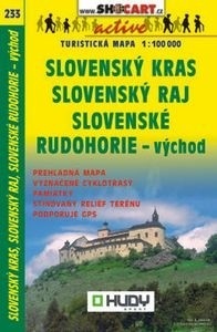 Slovenský kras, raj, rudohorie-východ 1:100 (SHOCart)