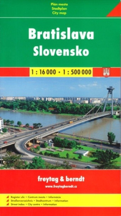 Plán města Bratislava + Slovensko (SHOCart)
