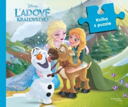 Ľadové kráľovstvo - kniha s puzzle (autor neuvedený)