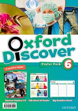 Oxford Discover 6 Poster Pack - Plagáty (Koustaff, L. - Rivers, S. - Kampa, K. - Vilina, C. - Bourke, K. - Kimmel, C.)