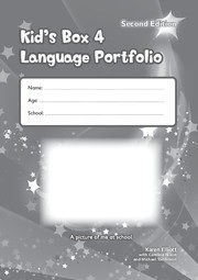 Kid's Box 2nd Edition Level 6 Language Portfolio (Caroline Nixon, Michael Tomlinson)