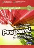 Prepare! Level 5 Teacher's book with DVD and Teacher's Resources Online (Annette Capel, Kolektív autororov)