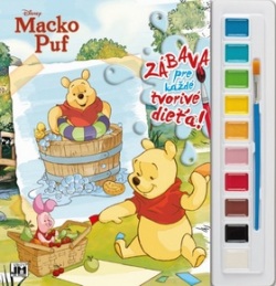Vymaľ s farbami - Macko Puf (Disney)
