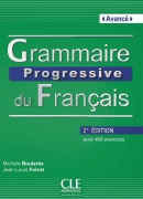 Grammaire progressive du francais 2e édition Avancé Livre (+CD audio) (Boulares, M. - Frerot, J.-L.)