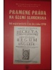 Pramene práva na území Slovenska I. Od najstarších čias do roku 1790 (Miriam Laclavíková, Adriana Švecová)