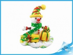 Paulinda Merry Christmas snehuliak s doplnkami v kelimku