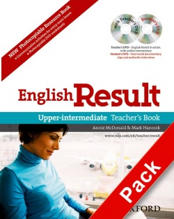 English Result Upper-Intermediate Teacher's Book with DVD and Photocopiable Materials (Hancock, P. - McDonald, A.)