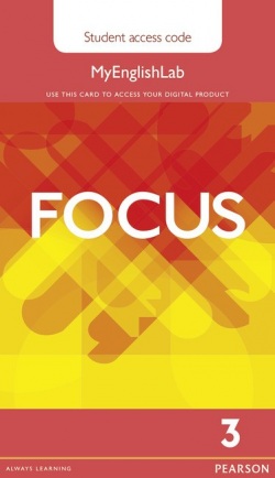 Focus 3 Student's MyEnglishLab Online Access Code