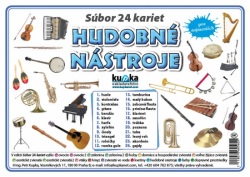 Súbor 24 kariet - hudobné nástroje (Kupka Petr)