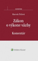 Zákon o výkone väzby (Marcela Tittlová)