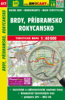 Brdy, Příbramsko, Rokycansko 1:40 000