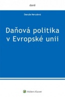 Daňová politika v Evropské unii (Danuše Nerudová)