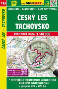 Český les, Tachovsko 1:40 000