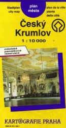 Český Krumlov plán města (Karel Kibic; František Němec)