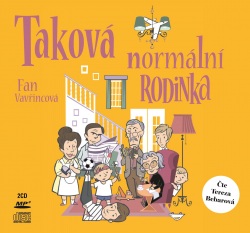 Taková normální rodinka (audiokniha) (Fan Vavřincová)