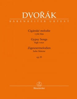 Dvořák - Cigánské melodie op. 55 pro hlas a klavír BA 10431 (Antonín Dvořák)