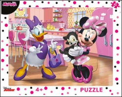 Puzzle Růžová Minnie 40 dílků