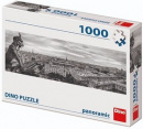 Puzzle Panoramatické Chrlič v Paríži 1000 dielikov