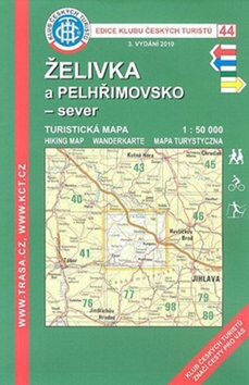 KČT 44 - Želivka a Pelhřimovsko-sever 1:50 000