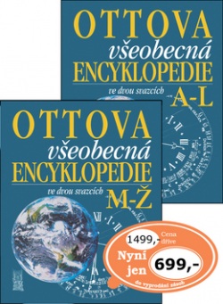 Ottova všeobecná encyklopedie ve dvou svazcích A-L, M-Ž (Kolektiv autorů)