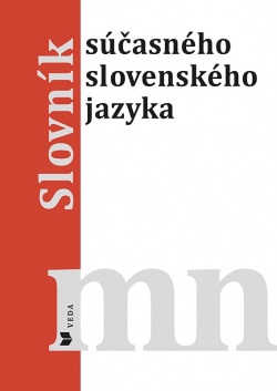 Slovník súčasného slovenského jazyka M-N (1. akosť) (Kolektív autorov)