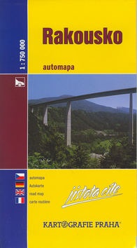 Rakousko automapa 1:750 000
