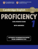 Cambridge English Proficiency 1 for Updated Exam Student's Book with Answers (Kolektív)