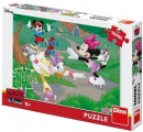 Puzzle - Minnie sportuje (100 dílků)