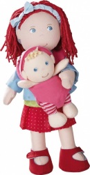 Textilná bábika s bábätkom