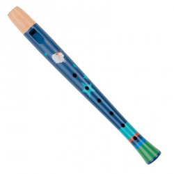 Flauta modrá