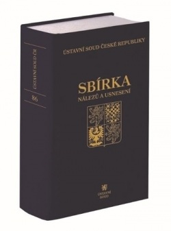 Sbírka nálezů a usnesení ÚS ČR, svazek 86 (vč. CD) (Ústavní soud České republiky)