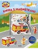 Kniha s magnetkami: Naši hasiči (Braun Sebastien)
